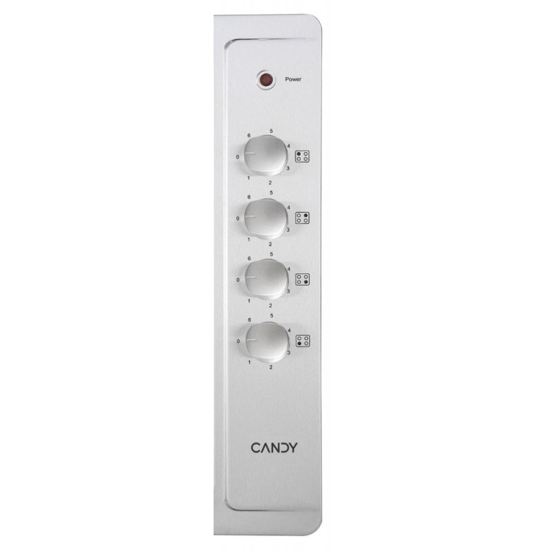 candy-cle64kx-acciaio-inox-da-incasso-58-cm-piastra-sigillata-4-fornelloi - Eurogreis