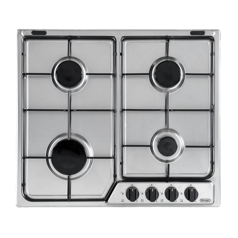 Argento Da incasso Gas 4 Fornello(i)