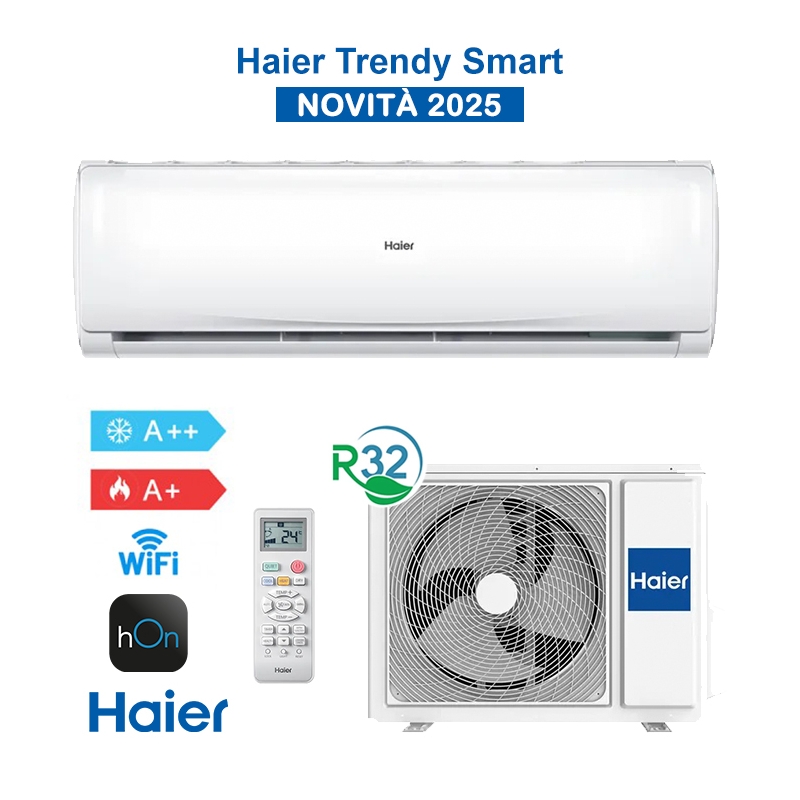 Haier HAS12TABIN + H1U12TABOUT Kit Condizionatore Climatizzatore Trendy 12000Btu 3